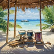 Beachside Rhythms - Sun-Kissed Dreams