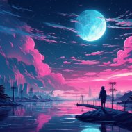 Mentes Lofi & Budista cruel & Bienaventuranza de la meditación - El Viaje De Eco Meditativo De Lofi