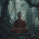Lofi Hip-Hop Beat & Lofi Lilac & Lofi-Hip-Hop-Humanoid - Gentle Focus in Serene Atmosphere